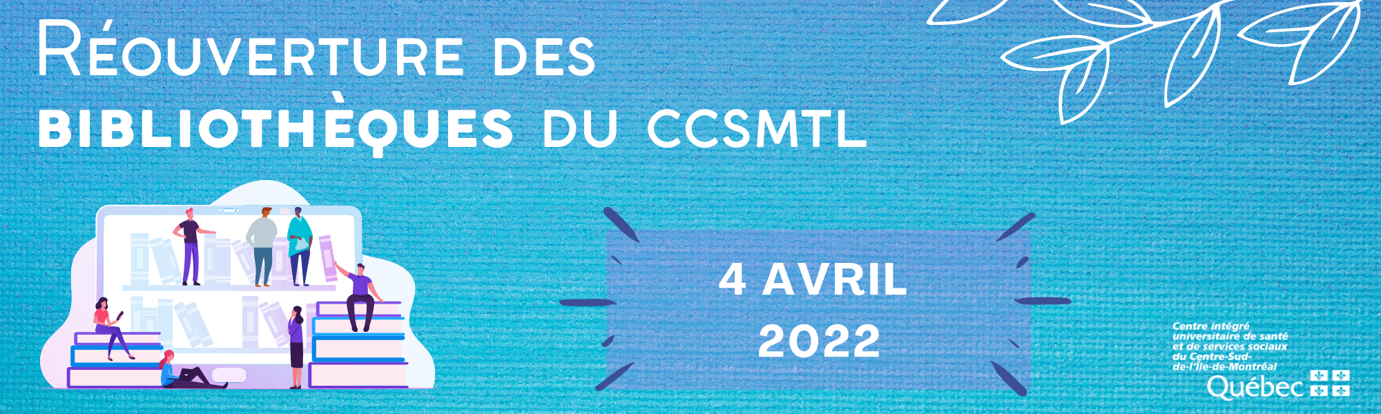 Réouverture de la bibliothèque de l'IUGM